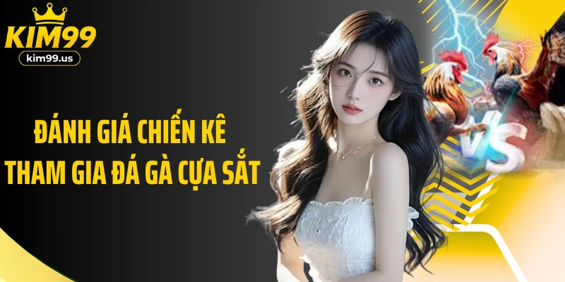 Đánh giá chiến kê tham gia đá gà cựa sắt
