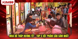 mua đồ thắp hương tết